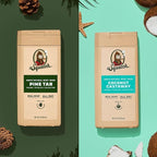 Dr. Squatch NEW Body Wash for Men with Nourishing, Natural Ingredients | No Paraben, Phthalate, Sulfate | All Day Moisture | Long Lasting Scent | Pine Tar & Coconut Castaway (14 oz, 2-Pack)