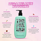 The Fox Tan Rapid Tanning Elixir, Natural Tanning Accelerator Lotion For Darker & Faster Tans, Creates Flawless Tan Skin, Vegan & Cruelty-Free, 300mL