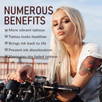 2pack Tattoo Aftercare Butter Balm, 2.6 oz, Old & New Tattoo Moisturizer Healing Brightener for Color Enhance, Natural Tattoo Cream