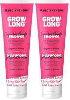 Marc Anthony Strengthening Biotin Shampoo, Grow Long Anti-Frizz, Anti-Breakage & Nourishing Formula For Split Ends - Vitamin E, Caffeine & Ginseng for Dry & Damaged Hair (Pack of 2)