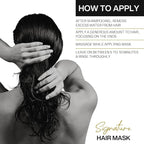 Cristian Rovere - Signature Hair Mask - Deep Conditioning Hair Mask Infused with Shea Butter & Rosemary Extract - Nourishing Hair Treatment for Dry & Damaged Hair - Paraben Free - 8 Fl Oz