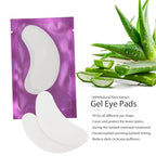 100pairs eyelash extension gel patches