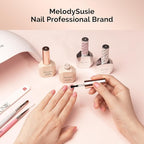 MelodySusie Dehydrator and Primer Acid-Free HEMAFree Nail Prep Set for Acrylic,Gel,DIY Nails,Fast Dry,Superior Bonding,No Lift Formula,Ideal Manicure Gift Set 2Pcs 15ML/0.5oz