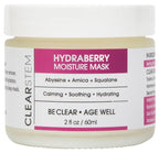 CLEARSTEM HYDRABERRY Hydrating Face Mask for Women - Night Mask for Sleeping for Women with Ceramides, Arnica & Magnesium PCA - Overnight Mask for Evening Hydration to Nourish & Protect Skin Barrier
