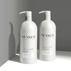 Nexxus Clean and Pure Clarifying Shampoo and Conditioner 2-Pack With ProteinFusion, for Nourished Hair Paraben Free 33.8 oz