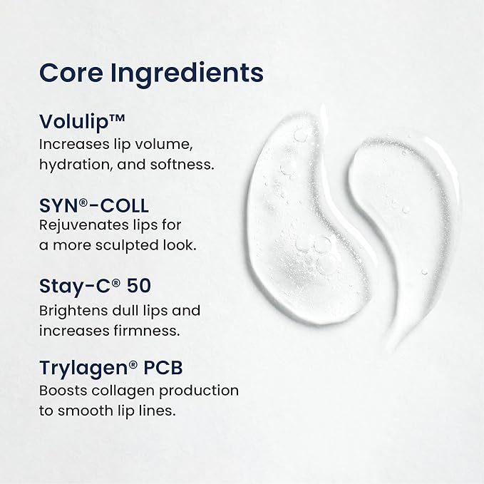 Agelyss Lip Plumper - Deep Hydration - Lip Volume, Collagen Boost, Plumping - Paraben-Free, Cruelty-Free, Vegan - .14 FL OZ - Pack of 1