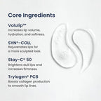 Agelyss Lip Plumper - Deep Hydration - Lip Volume, Collagen Boost, Plumping - Paraben-Free, Cruelty-Free, Vegan - .14 FL OZ - Pack of 3