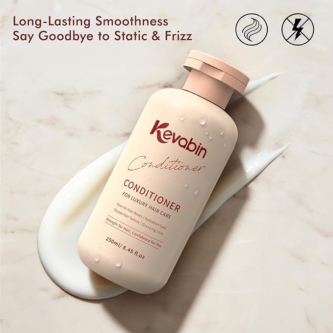 Conditioner for Hair Care - Hair Conditioner for Women & Men for Dry Damaged Repair, Smooth for Hydrating Moisturizing with Tremella Ganoderma Lucidum Extract, All Hair-Types, Light Fragrance