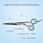 Hair Cutting Scissors Thinning Shears Kit ULG Professional Barber Hairdressing Texturizing Salon Razor Edge Scissor Japanese Stainless Steel 6.5 inch