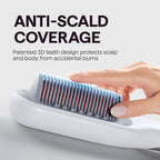 Wavytalk Pro Steam Hair Straightener Brush, Steamline Pro 3 in 1 Straightening Brush, Steam Reduces Damage, Nourishes Hair, and Expedites Straightening