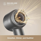 Dreame Glory Mix High-Speed Hair Dryer, Dual Voltage, 3 Magnetic Nozzles, Perfume Infusion, Customized Fragrant Drying, NTC Control, 300M Negative lons, 110,000RPM Motor, 336g Lightweight, Black
