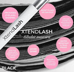 MCoBeauty - Xtendlash Tubing Mascara - Black - Award Winning Lengthening & Lifting Water-Resistant Smudge-Proof Mascara for Defined Lashes - Richly Pigmented - Smudge Proof, Buildable Formula