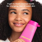 Evereden Steer Clear Balancing Jelly Cleanser: Clean & Vegan Teen Skin Care for Oily & Pimple-Prone Skin - Pre Teen Face Wash - Gently Cleanses Pores Without Drying