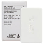 Bravo Sierra Face & Body Bar Soap for Women & Men - Moisturizing Bath Soap Cleanses, Hydrates & Balances Skin - Fragrance Free Gentle Face-to-Toe Body Wash Bar for All Skin Types, Vegan