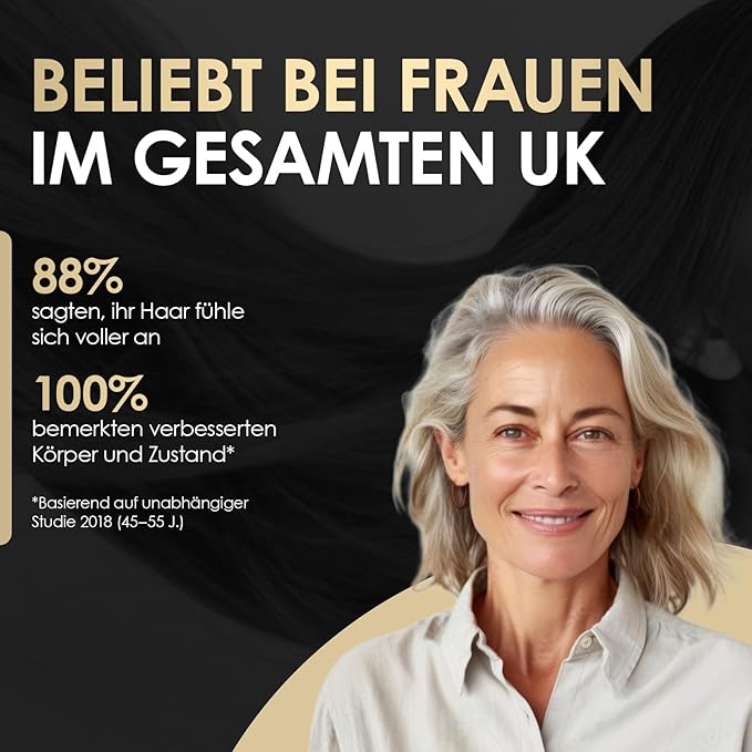 ThickTails Hair Growth Shampoo for Women with Biotin, Caffeine and Saw Palmetto, Sulfate Free Thickening Shampoo for Thinning Hair, Fuller Looking Volume, Stronger Feeling & Scalp Support, 8.45 fl oz