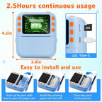 Instant Print Camera for Kids, Christmas Birthday Gifts for Girls Boys, 1080P Instant Digital Print Cameras for Toddler,Portable Toy for 4 5 6 7 8 9 10 Year Old Girl with 32GB SD Card，Light Blue