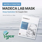 CENTELLIAN 24 Madeca Mask (Water Hydrating, 20pc) - Face Mask Sheet for Deep Hydration, Sun Damage with Centella Asiatica, TECA, Niacinamide, Ceramide. Korean Skin Care for Men Women by Dongkook