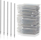 20G 50pcs Hollow Piercing Needles - 316L Stainless Steel Jewelry Needles, Micro Tips for Ear & Septum Precision Piercing