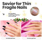 Beetles Glitter Nail Polish Set, 6 Color Silver Pink Gold Red Brown Black Quick Air Dry Nail Polish Natural Elegant Nail Lacquer Manicure DIY Nail Art Salon Christmas Gifts For Women