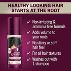 Schwarzkopf Keratin Root Temporary Hair Color Spray, Dark Brown, Instant Gray Coverage, Thicker, Fuller-Looking Roots, Easy-to-Use, No Ammonia, Low Mess Application, Scalp Friendly