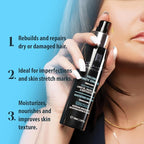 Volcano Cosmetic Serum 100ml – Hydrating & Anti-Aging Hair & Body Oil – Body Oil Restores Elasticity, Prevents Stretch Marks & Repairs Dry Hair and Skin