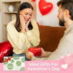 100 Pcs Thick Seamless Hair Ties, Ponytail Holders Hair Accessories No Damage for Thick Hair Christmas Gift(Light Brown Colors)