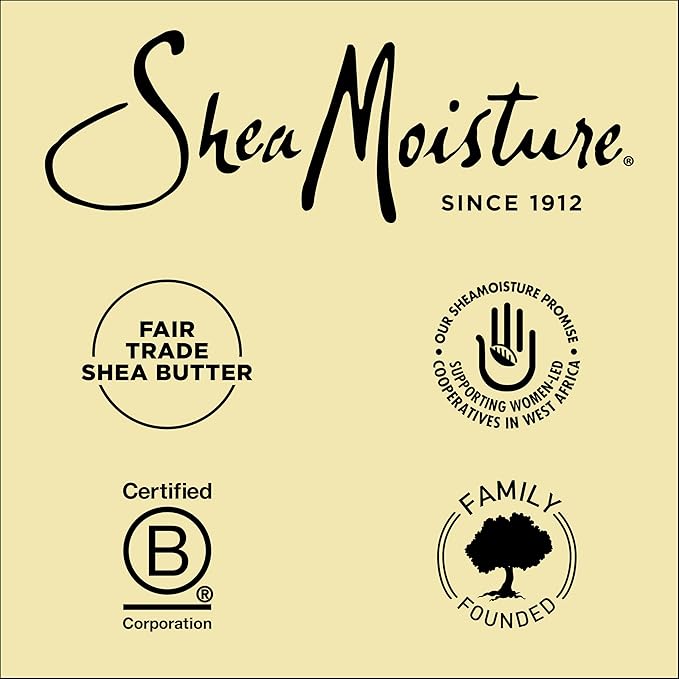 SheaMoisture Strengthen & Restore Conditioner Jamaican Black Castor Oil for Damaged Hair Paraben-Free 24 oz