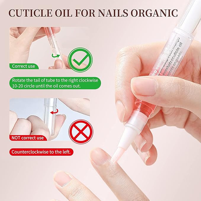 28Pcs Nail Cuticle Oils Nutrition Oil Pen Nail Nourishment Pens 28 Smell Cuticle Revitalizer for Agnail Nourish Skin NailCare (28pcs)