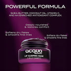 Lip Mask, Overnight Lip Treatment Enriched With Skin Softening Jelly Candy and Hydrating Shea Butter, Flaky Dry Lips