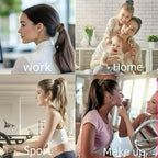 8 Pcs Small Satin Scrunchies for Women, No Damage No Crease Hair Ties for All Hair Types and Textures, Thin Hair Elastic Bands Ponytail Holders for Girls Hair Accessories (Neutral Color)