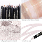 evpct 2Pcs Cream Eyeshadow Sticks Set for Eyes Waterproof, Pearl Shimmer Matte Eye shadow Stick Pencil Pen Bulk sombras en crema para ojos 18+18