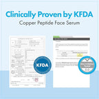 TOSOWOONG Copper Peptide Face Serum, Anti-Aging with Copper Tripeptide, GHK-Cu, 12 Multi-Peptide Formula for Fine Lines, Firming, Skin Elasticity, Hydrating, Korean Skincare, 33ml / 1.11 fl.oz.