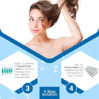 Tricovit Forte Hair Loss Treatment - Hair Growth Products for Women & Men Developed by Dermatologists - DHT Blocker & Sebum Regulator for Strengthening Follicles & Balancing Scalp (10 Ampoules)