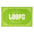 LOOPS Exfoliating Toner Korean Skincare - Refine, Resurface, and Rebalance Skin - Pre-Soaked Bamboo Pad - Vegan, Natural, Biodegradable Toner Pads for Face - Gifts for Women, Stocking Stuffer