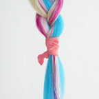 MEEDEE 100 Pack Light Pink Ouchless Elastic Hair Accessories - No Crease Soft Ribbon Knotted Ties, No Damage Ponytails, Yoga Bracelets for Women