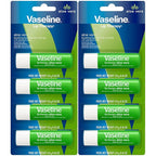 Vaseline Lip Therapy Aloe Fresh 8-Pack – Moisturizing Lip Balm for Very Dry Lips, 0.16 Oz Ea