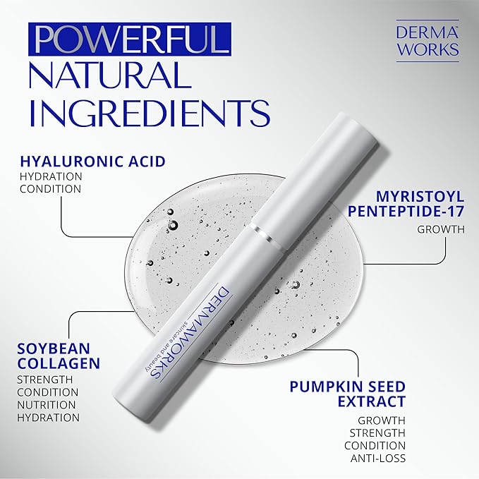 SPECTACULASH LASH SERUM for Eyelash Growth - Eyelash Serum to Grow Lashes - Suero para Pestañas Crecimiento - Lash Conditioner for Growth & Volume Lashes - Sérum para Pestañas by DERMAWORKS