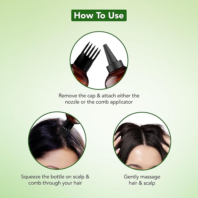 Botanic Hearth Hair Oil for Hair Growth | Strengthening Dry, Frizzy, Damaged Hair & Scalp Treatment | No Parabens or Harmful Sulfates | All Hair Types | Hemp & Biotin Hair Oil - 6.7 Fl Oz