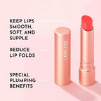 LAWLESS Women's Forget the Filler Lip Plumping Line Smoothing Tinted Balm, Cherry Vanilla, Red, 0.09 Ounce