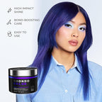 XMONDO Color Blue + Purple Shade Shift – Blue Purple Dye with Bond Booster & Hyaluronic Acid, 8 oz