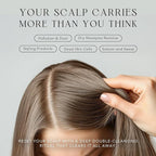 Kiwabi Root Beauté Deep Sea Scalp Treatment – Scalp Detox Treatment Gel With Mineral-Rich Deep Ocean Water, Sea Salt & 10 Marine Botanicals – Hair Build Up Remover for Sensitive Scalps (90ml)