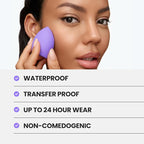 Wonderskin Hyper Bond All-Day Stay Serum Foundation – Waterproof, Transfer-Proof, 24HR Longwear Face Makeup with Niacinamide & Hyaluronic Acid – Lightweight, Natural Finish (Energy)