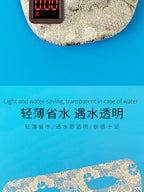 100PCS Gold DIY Eye Mask Under Eye Patches Pre-Cut Nose Paper Film Eye Pad Cooling Eye Patch for Puffy Eyes Spa Skincare