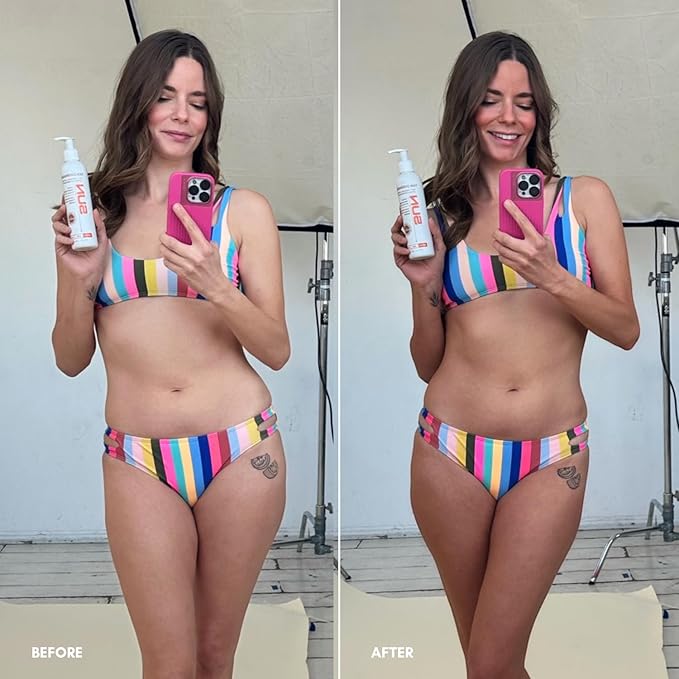 Tan Overnight Sunless Tanning Lotion 8 oz - Self Tanner, Self Tanning Lotion, Face Tanner - Natural, Long Lasting, Instant Dark Bronzer, Gradual Tan for Sun-Kissed Glow