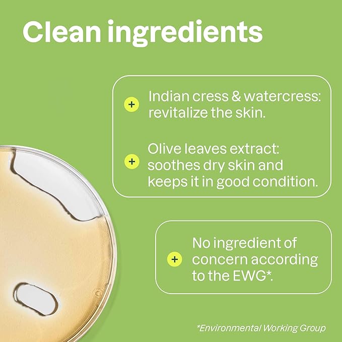 ATTITUDE Body Wash, EWG Verified Shower Gel, Dermatologically Tested, Plant and Mineral-Based, Vegan Personal Care Products, Pear & Amber Scent, 32 Fl Oz