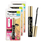 HEROINE MAKE by KISSME Smudge Proof Mascara Black, Volume and Length by Defining Fiber for Long and Curl Eye Makeup for Women, Tubing Mascara Made in Japan, Black, 3 EA