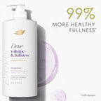 Dove Shampoo Volume & Fullness for Fine, Thin Hair with Bio-Protein Care Technology and Biotin 28 Fl Oz