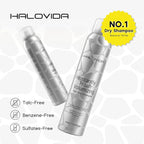 HALOVIDA Dry Shampoo for Women, Dry Shampoo Spray for Dark Hair Leaves No White Residue, Absorb Oils, Volumizing & Refresh Hair for 72 Hours, 5.07 Fl Oz (Pack of 4)