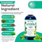 Dale Audrey Ayurvedic Organic Oil Pulling for Teeth and Gums | Oral Rinse Alcohol Free Mouthwash Essential Oils for Bad Breath | Healthy Gums Teeth & Fresh Breath (8 Fl Oz (Pack of 3), Variety Pack)