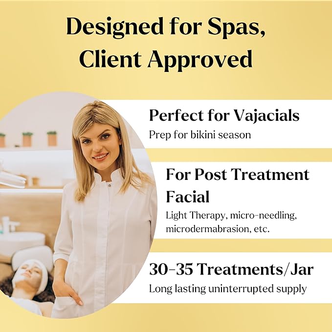 Jelly Face Mask for Facials - 24K Gold Hydrating, Brightening & Nourishing Jelly Mask with Free Jade Roller & Spatula | Professional Hydrojelly Masks | Christmas Gifts for Women, Gifts for Women